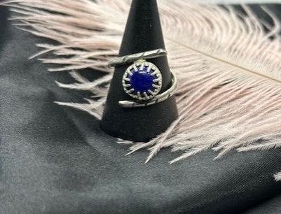 Bubbles Ring - Lapis Lazuli - Size P 1/2